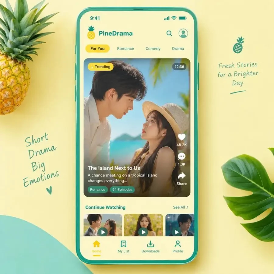 蕉果短剧APP - 高清在线短剧播放界面 蕉果短剧APP手机界面预览